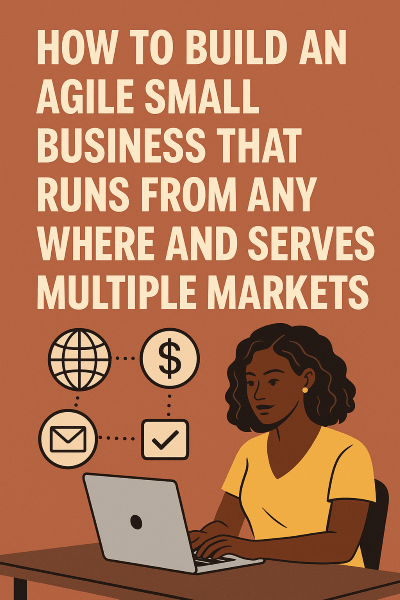 How to Build an Agile Small Business That Can Run from Anywhere and Serve Multiple&nbsp;Markets